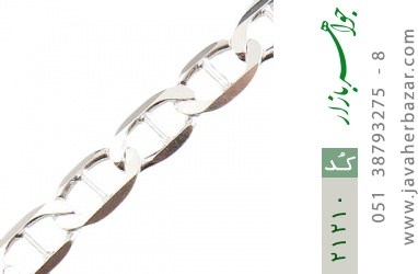 زنجیر اسپرت 51 سانتی زنجیر نقره اسپرت 51 سانتی - کد 21210